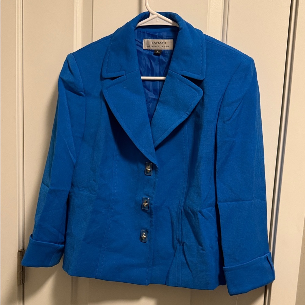 Tahari Royal Blue Women's Blazer